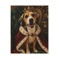 Custom Christmas Pet Portrait Canvas, view 1
