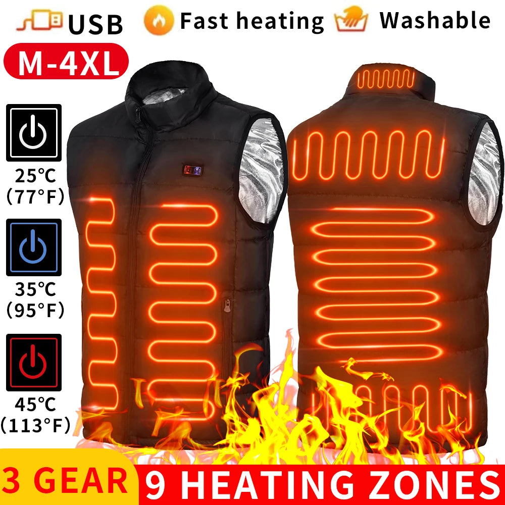The 9-Zone Heated Vest