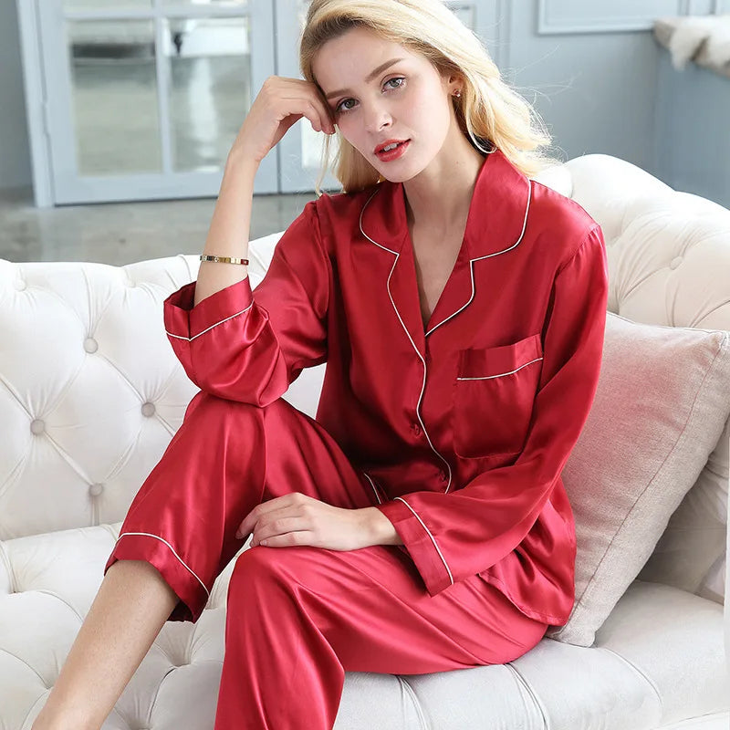 The Mulberry Silk Pajama Set