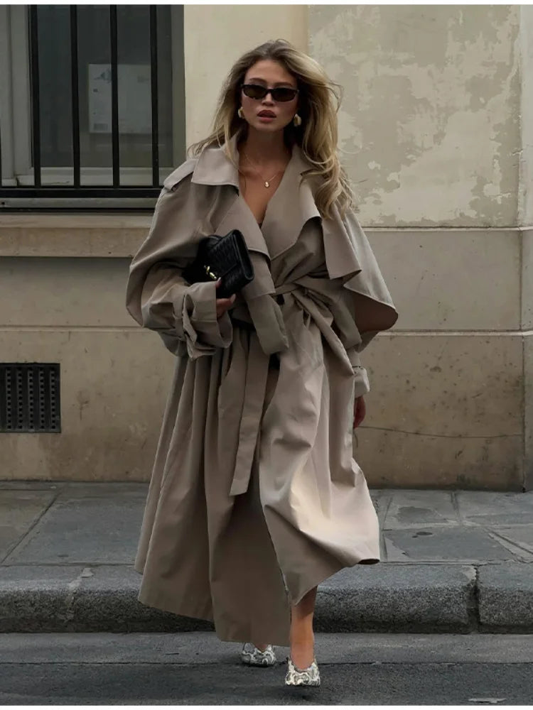 The Double-Breasted Belted Trench