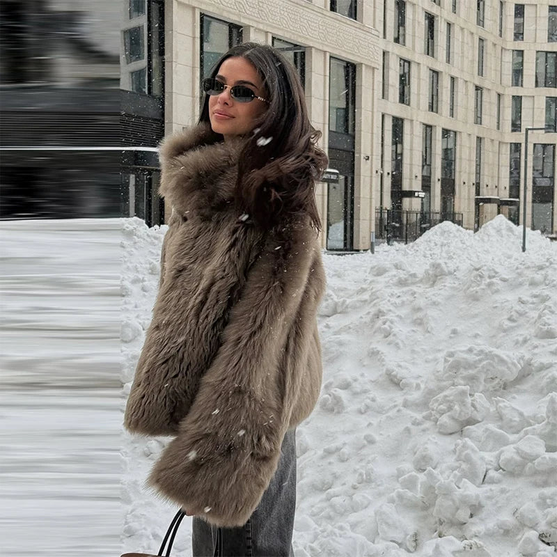 The Faux Fur Lapel Collection