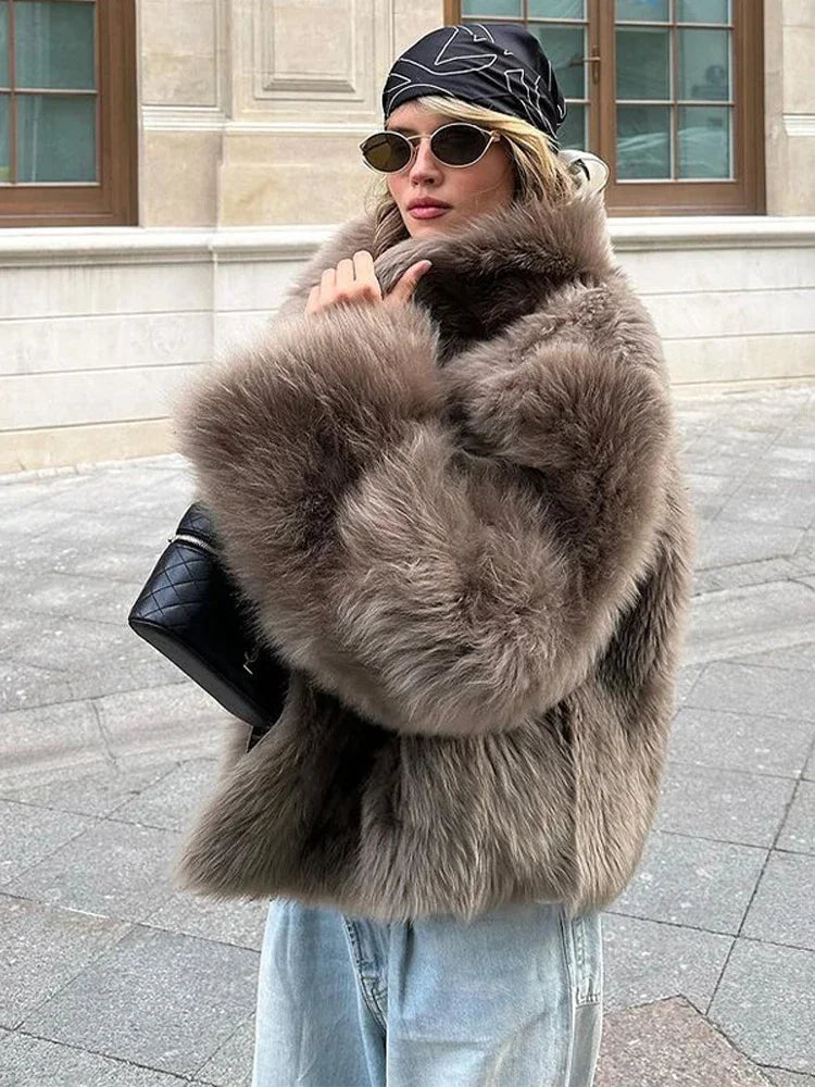 The Mink-Look Cruelty-Free Fur Jacket