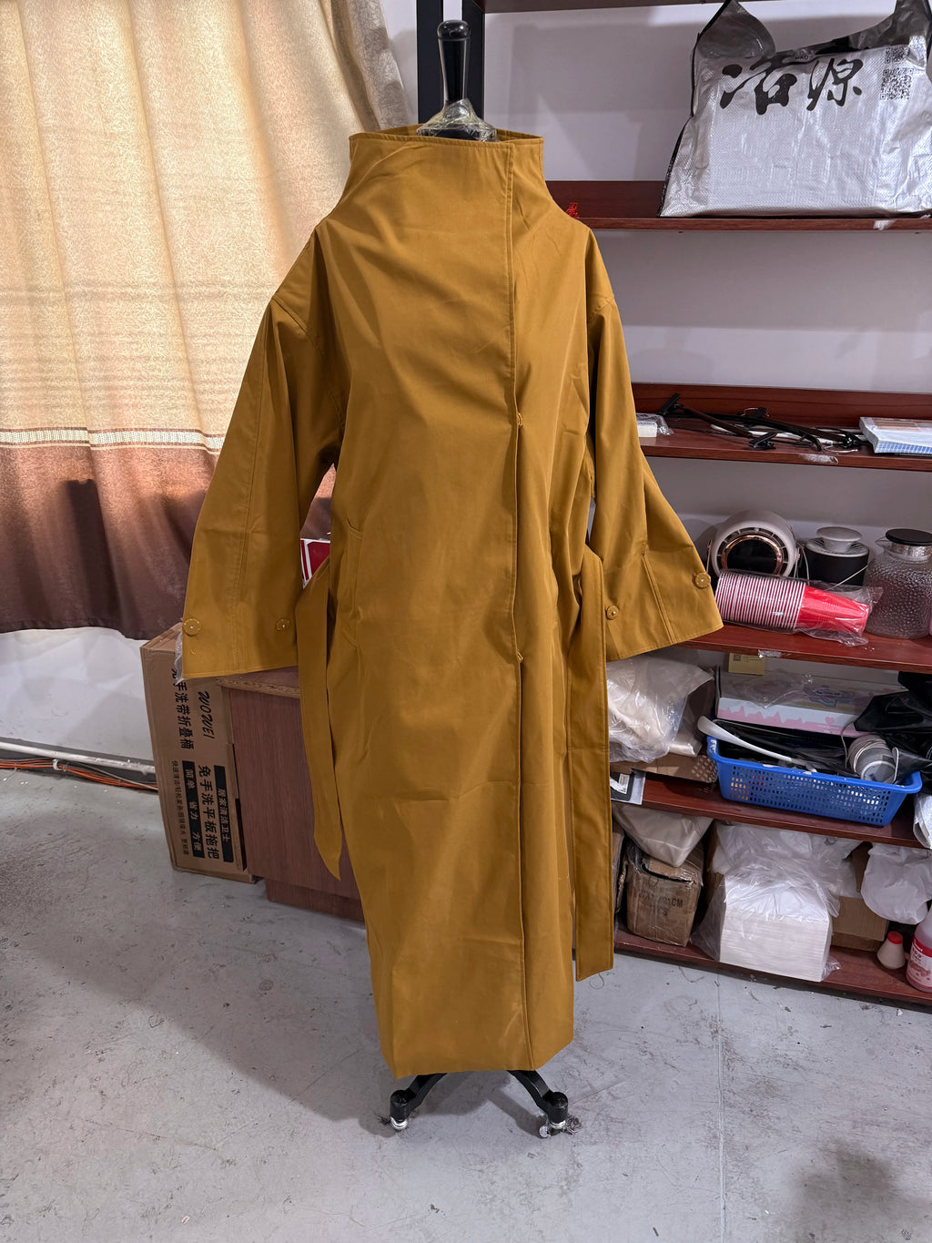The Cape-Collar Belted Trench