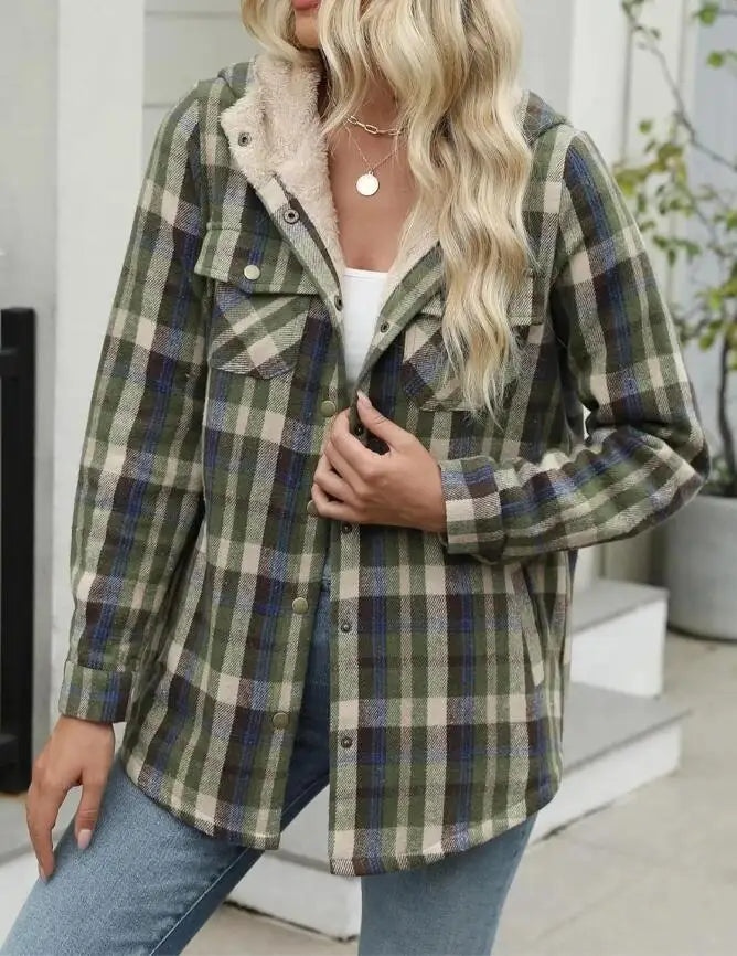 The Plaid Sherpa-Lined Shacket