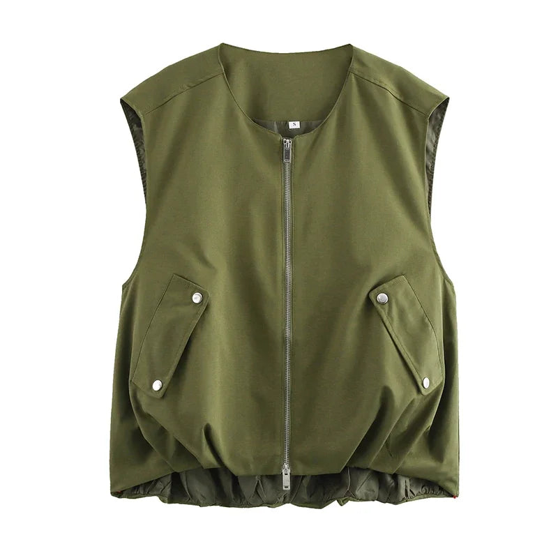 The Cropped Wrap Trench