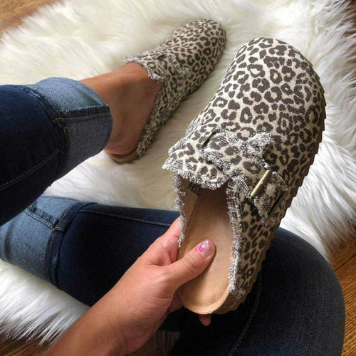 Flat Heel Round Toe Women's Vintage Clogs