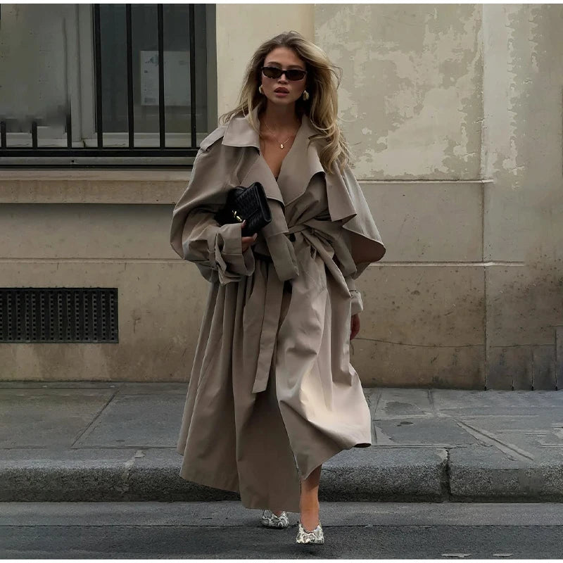 The Double-Breasted Belted Trench