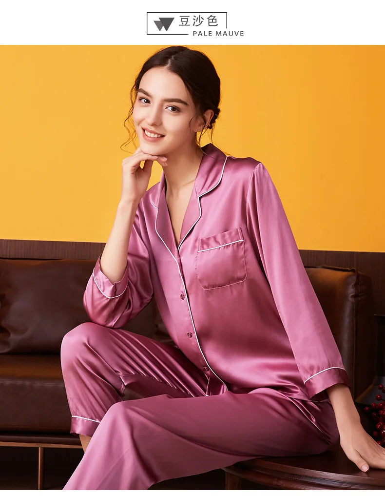 The Mulberry Silk Pajama Set