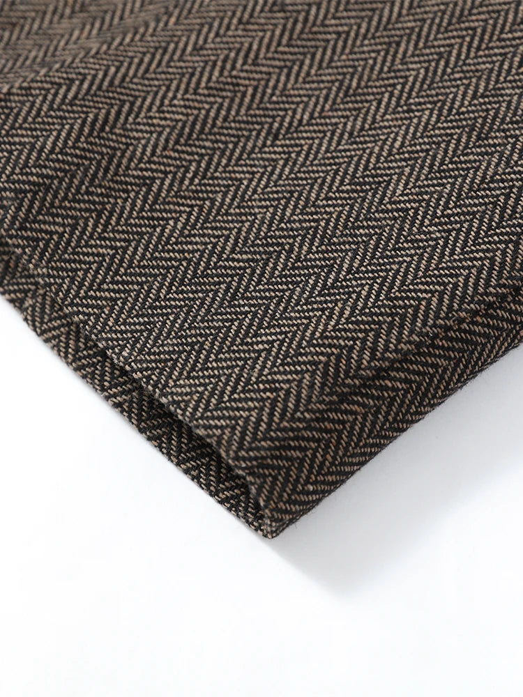 The Contrast-Trim Tweed Blazer