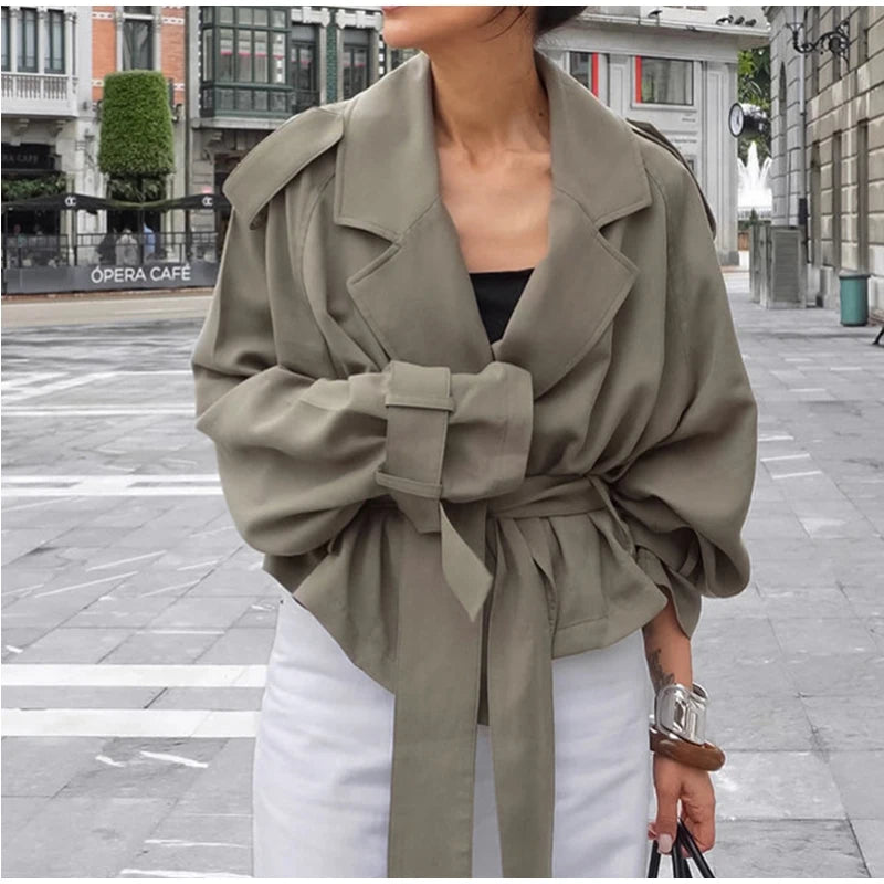 The Double-Breasted Belted Trench