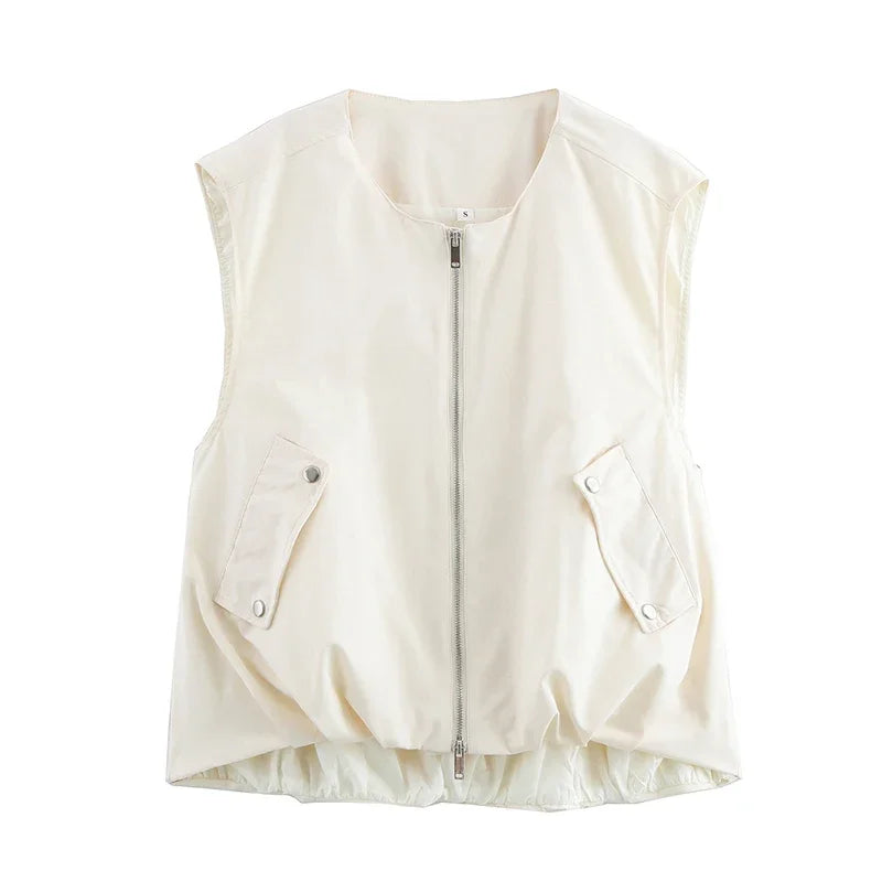 The Cropped Wrap Trench