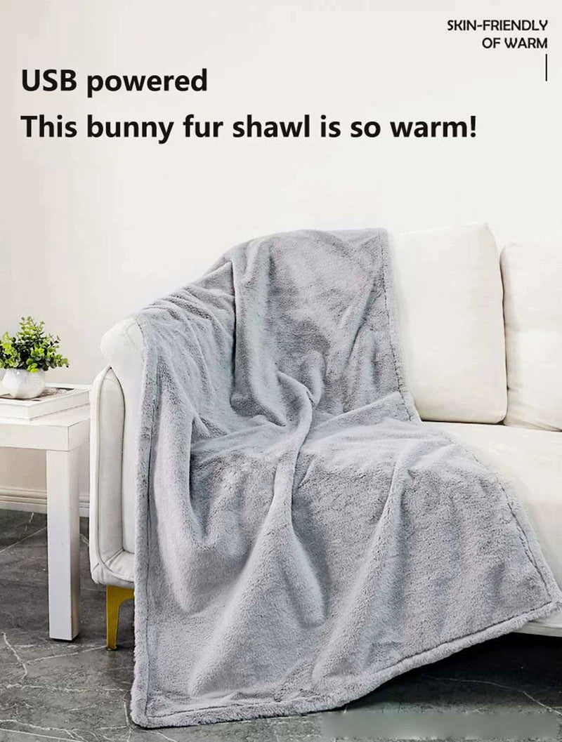 The Plush Heated Throw