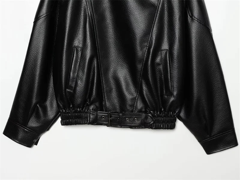 The Cruelty-Free Leather Biker Jacket