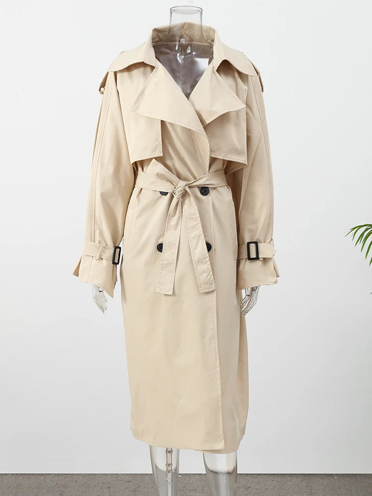 The Cape-Collar Belted Trench