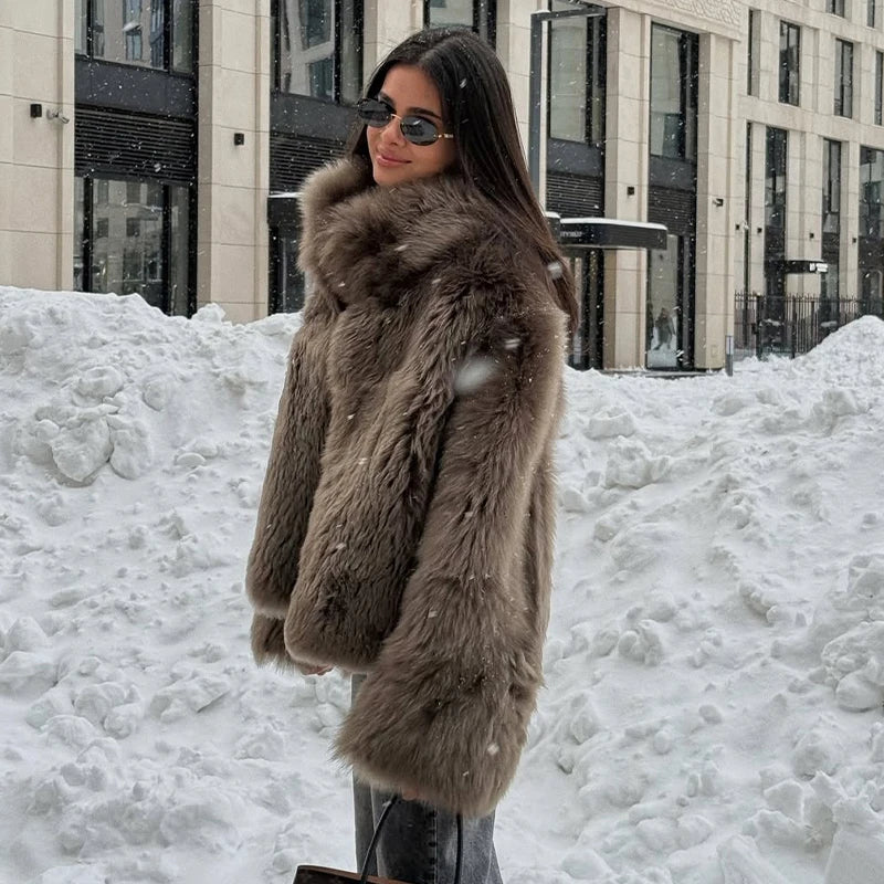 The Faux Fur Lapel Collection