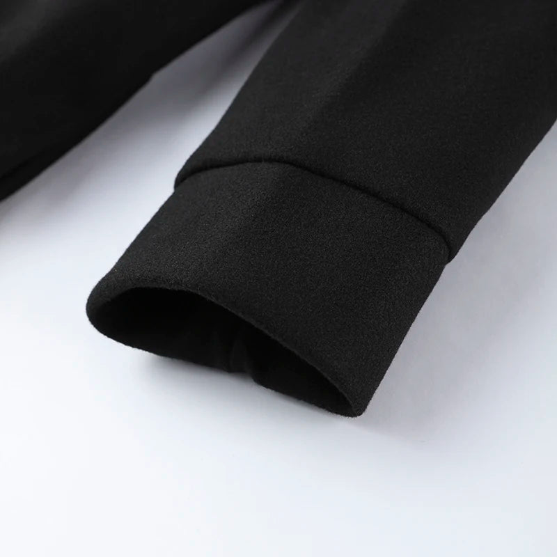 The High-Neck Asymmetric Coat