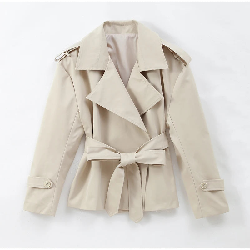 The Double-Breasted Belted Trench