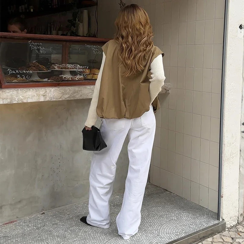 The Cropped Wrap Trench