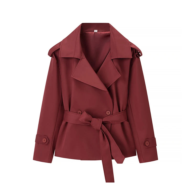 The Double-Breasted Belted Trench