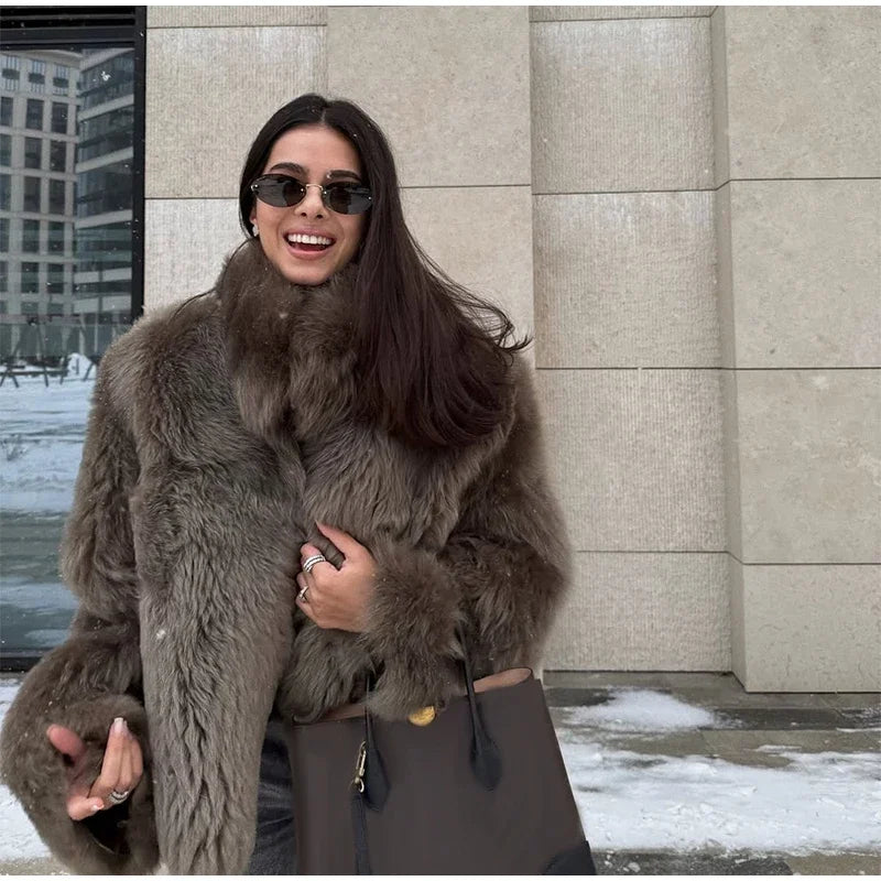 The Mink-Look Cruelty-Free Fur Jacket