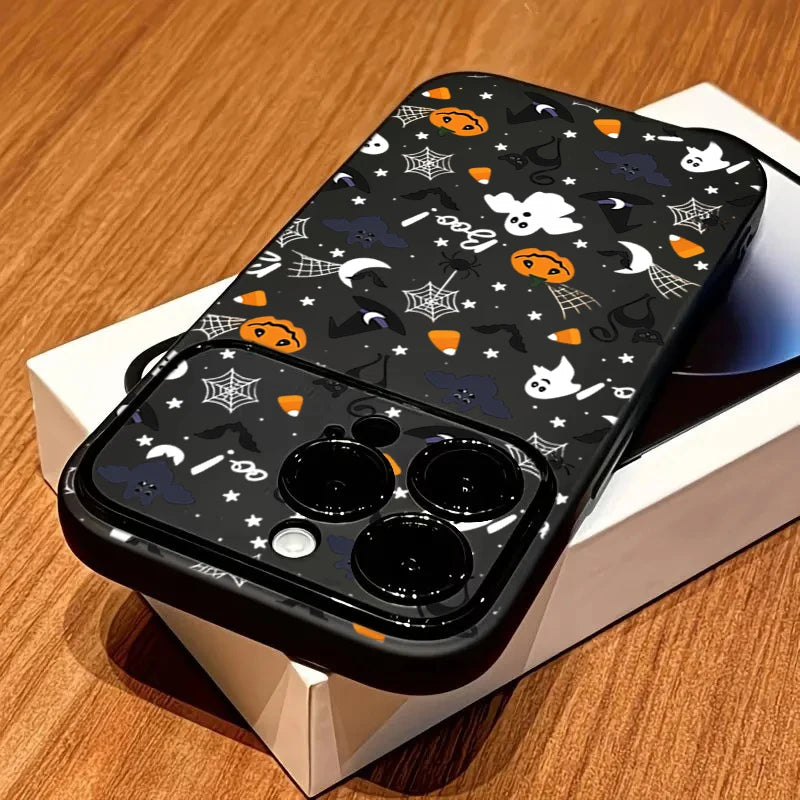 Ghost and Pumpkin Phone Case