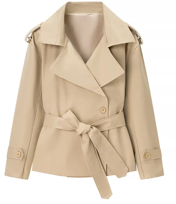 The Double-Breasted Belted Trench