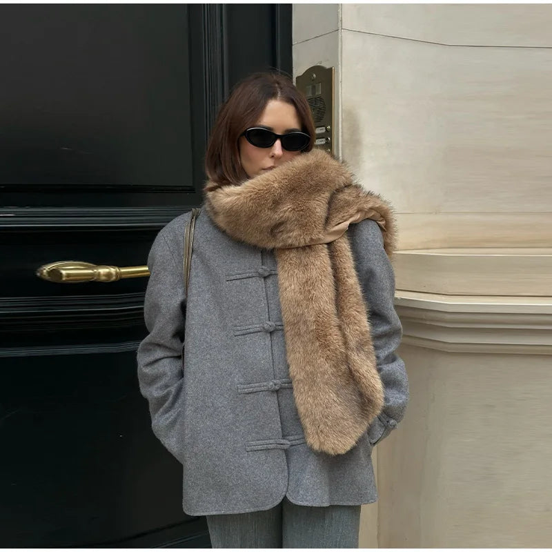 The Frog-Button Mandarin Jacket