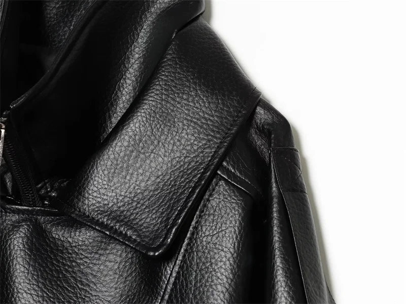 The Cruelty-Free Leather Biker Jacket