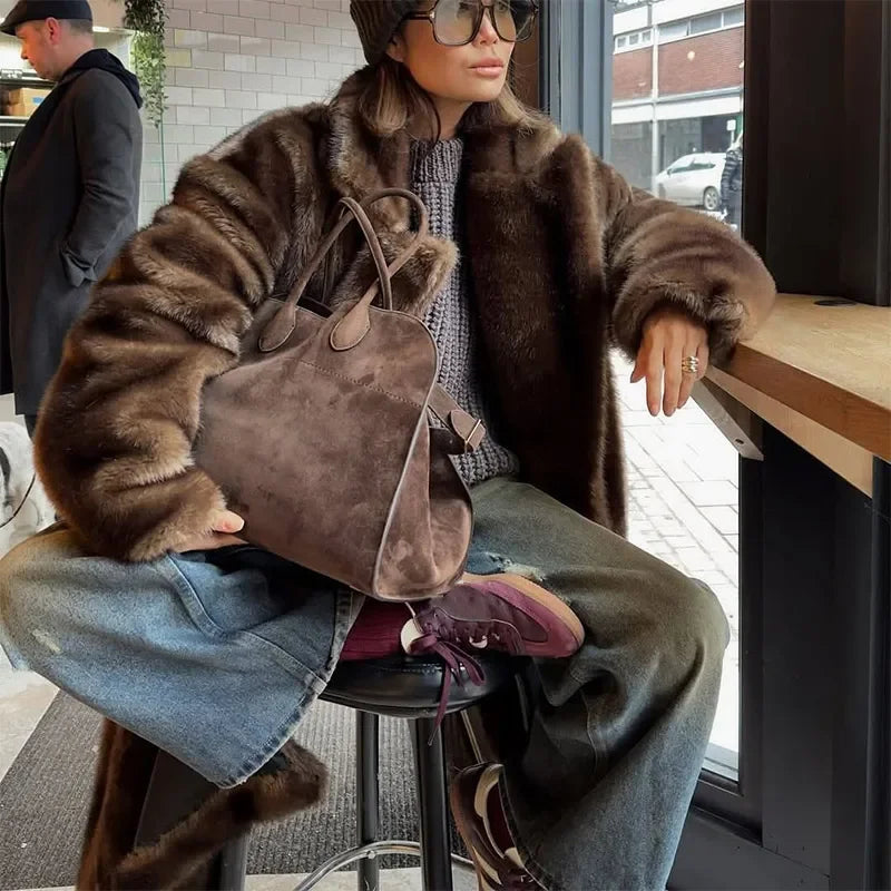 The Faux Fur Lapel Collection