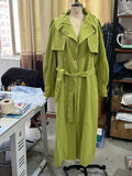 The Long Stand-Collar Trench