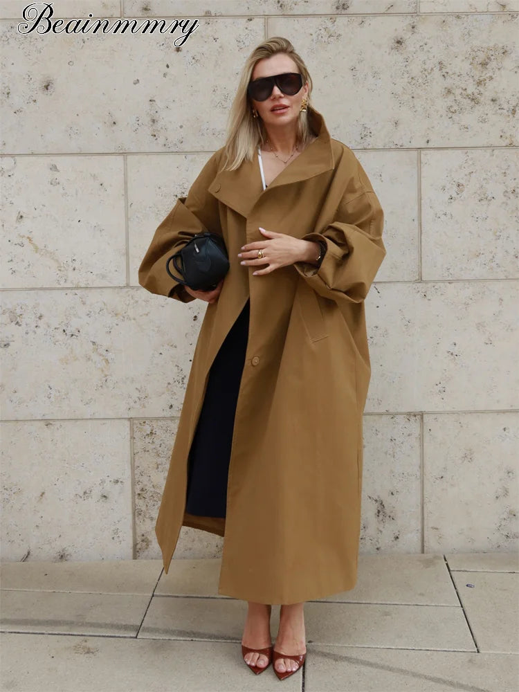 The Cape-Collar Belted Trench