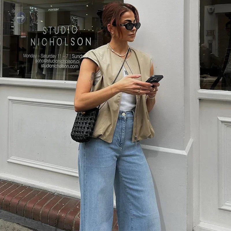 The Cropped Wrap Trench