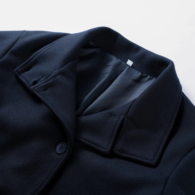 The Stand-Collar Boxy Jacket