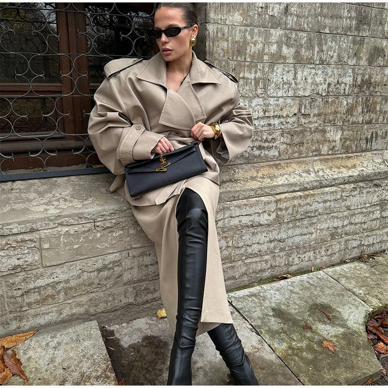 The Double-Breasted Belted Trench