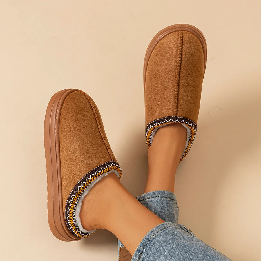 The Fuzzy Cruelty-Free Fur House Slipper