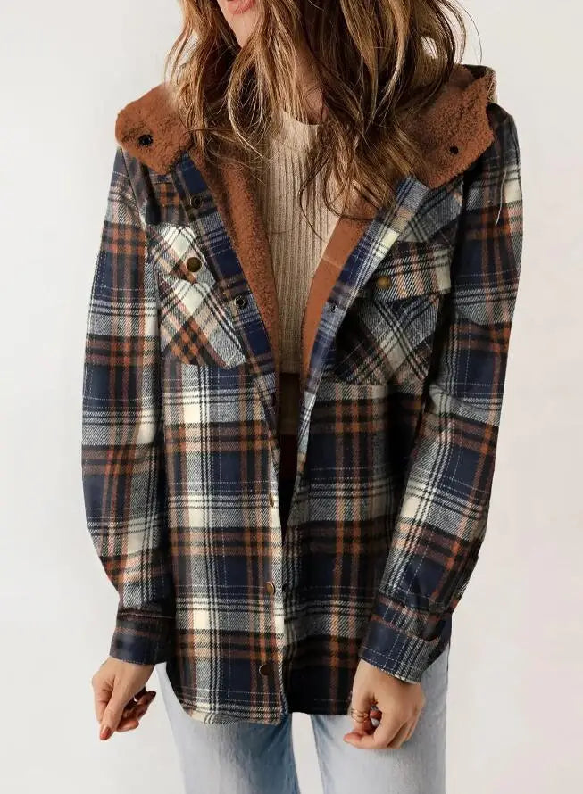 The Plaid Sherpa-Lined Shacket