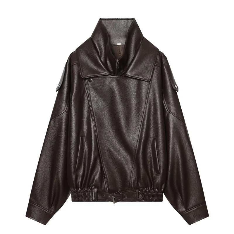 The Cruelty-Free Leather Biker Jacket