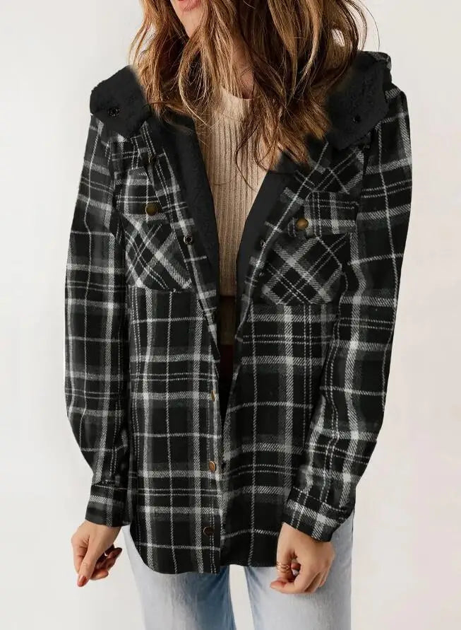 The Plaid Sherpa-Lined Shacket