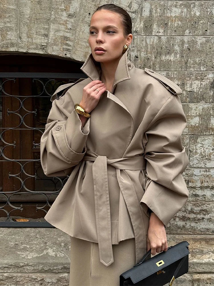 The Belted Short Trench