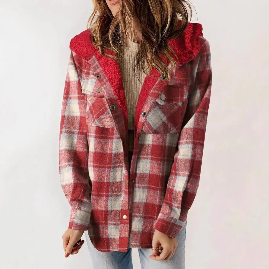The Plaid Sherpa-Lined Shacket
