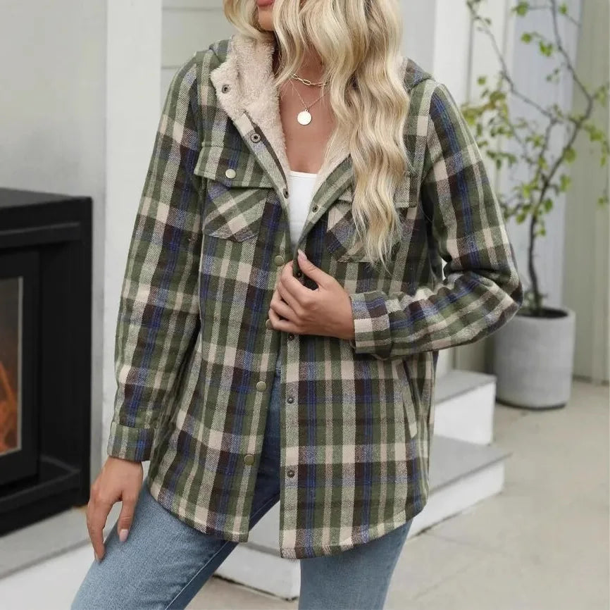 The Plaid Sherpa-Lined Shacket