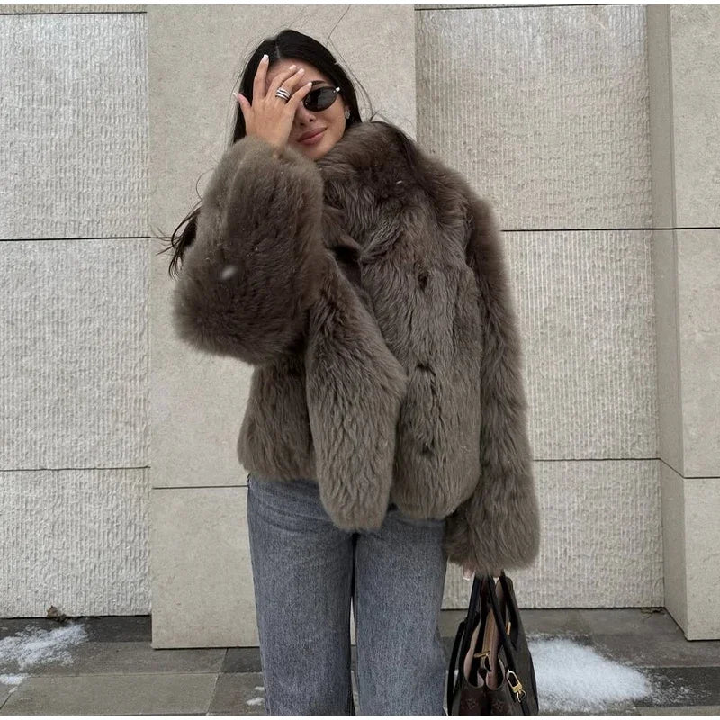 The Mink-Look Cruelty-Free Fur Jacket
