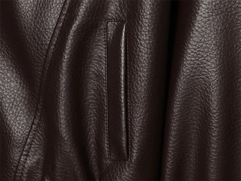 The Cruelty-Free Leather Biker Jacket