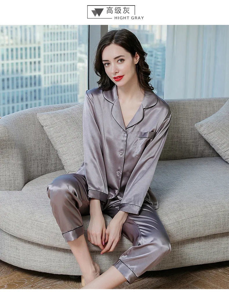 The Mulberry Silk Pajama Set