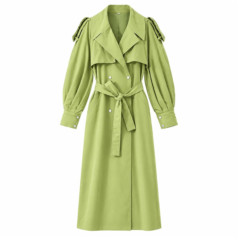 The Cape-Collar Belted Trench