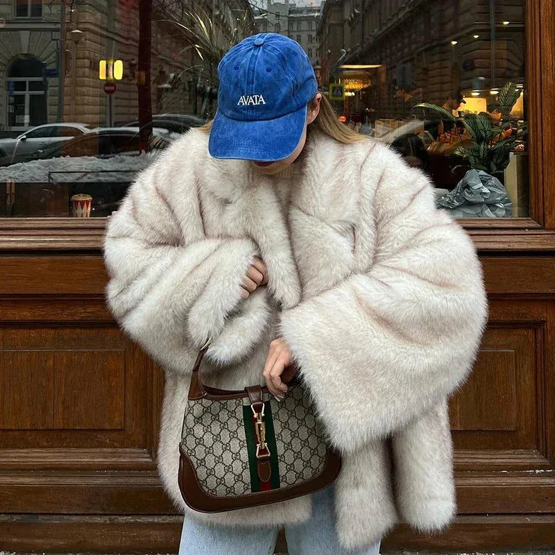 The Plush Faux Fur Coat