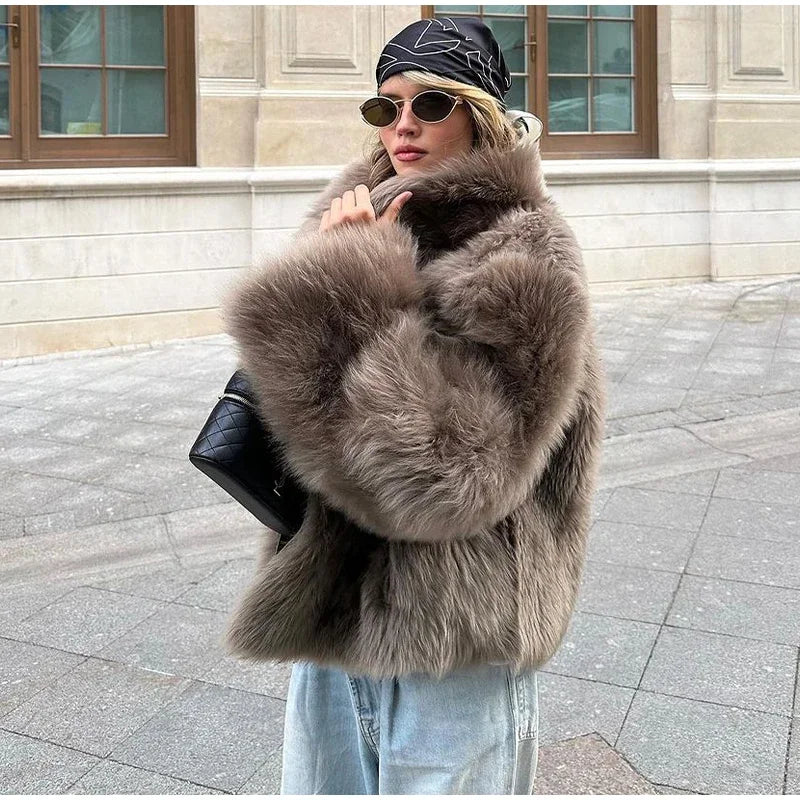 The Mink-Look Cruelty-Free Fur Jacket