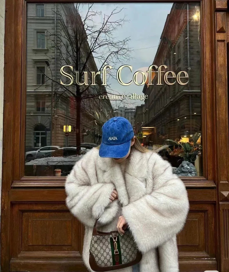 The Plush Faux Fur Coat