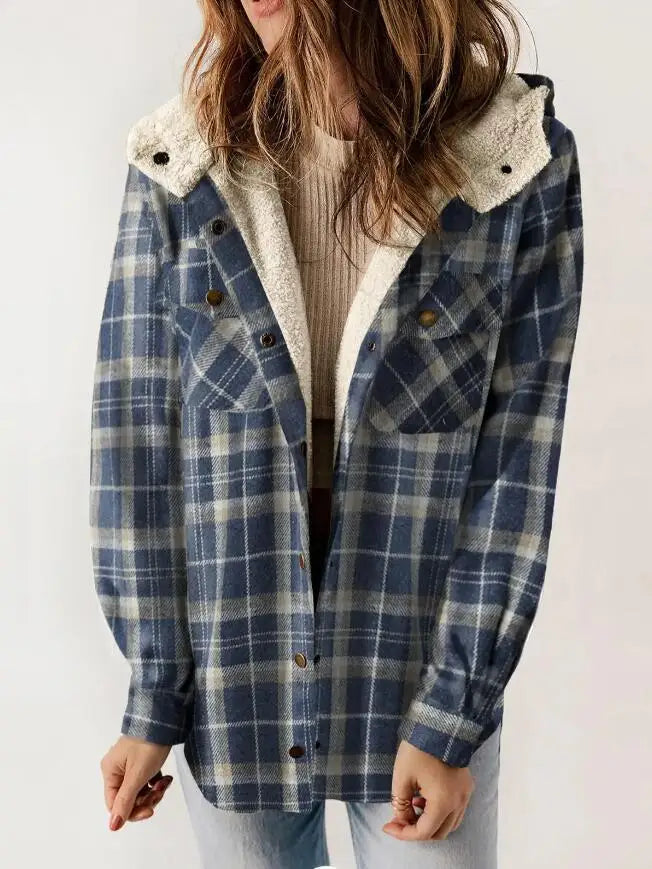 The Plaid Sherpa-Lined Shacket