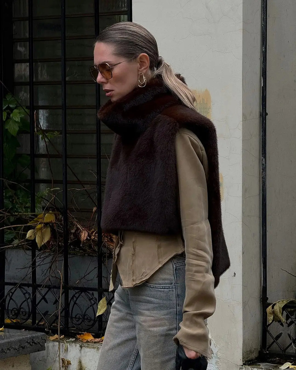 The Mink-Look Cruelty-Free Fur Jacket